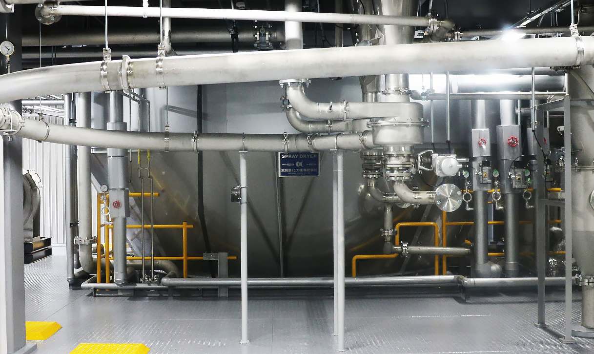 噴霧乾燥工程